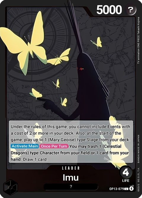 Imu (OP13-079) leader card