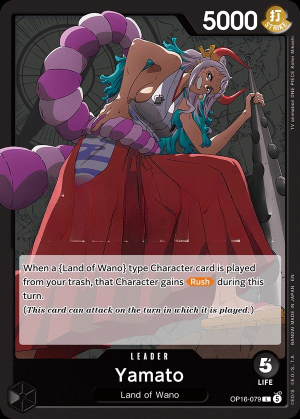 Yamato (OP16-079) leader card