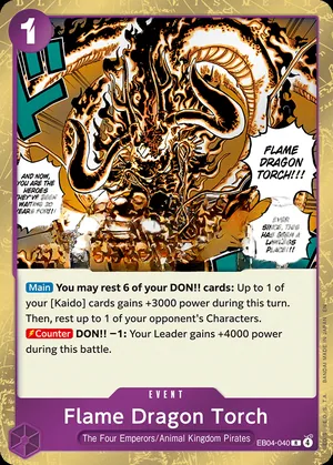 1 Flame Dragon Torch