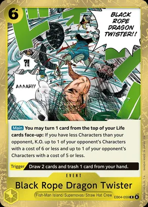 2 Black Rope Dragon Twister
