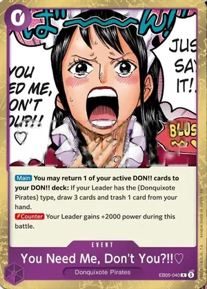 4 You Need Me, Don't You?!