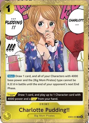 4 Charlotte Pudding!!