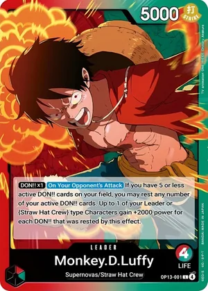 1 Monkey D. Luffy