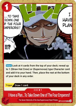 4 I Have a Plan... To Take Down One of the Four Emperors!!