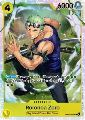 4 Roronoa Zoro