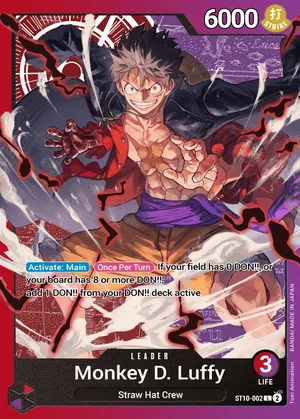 1 Monkey D. Luffy