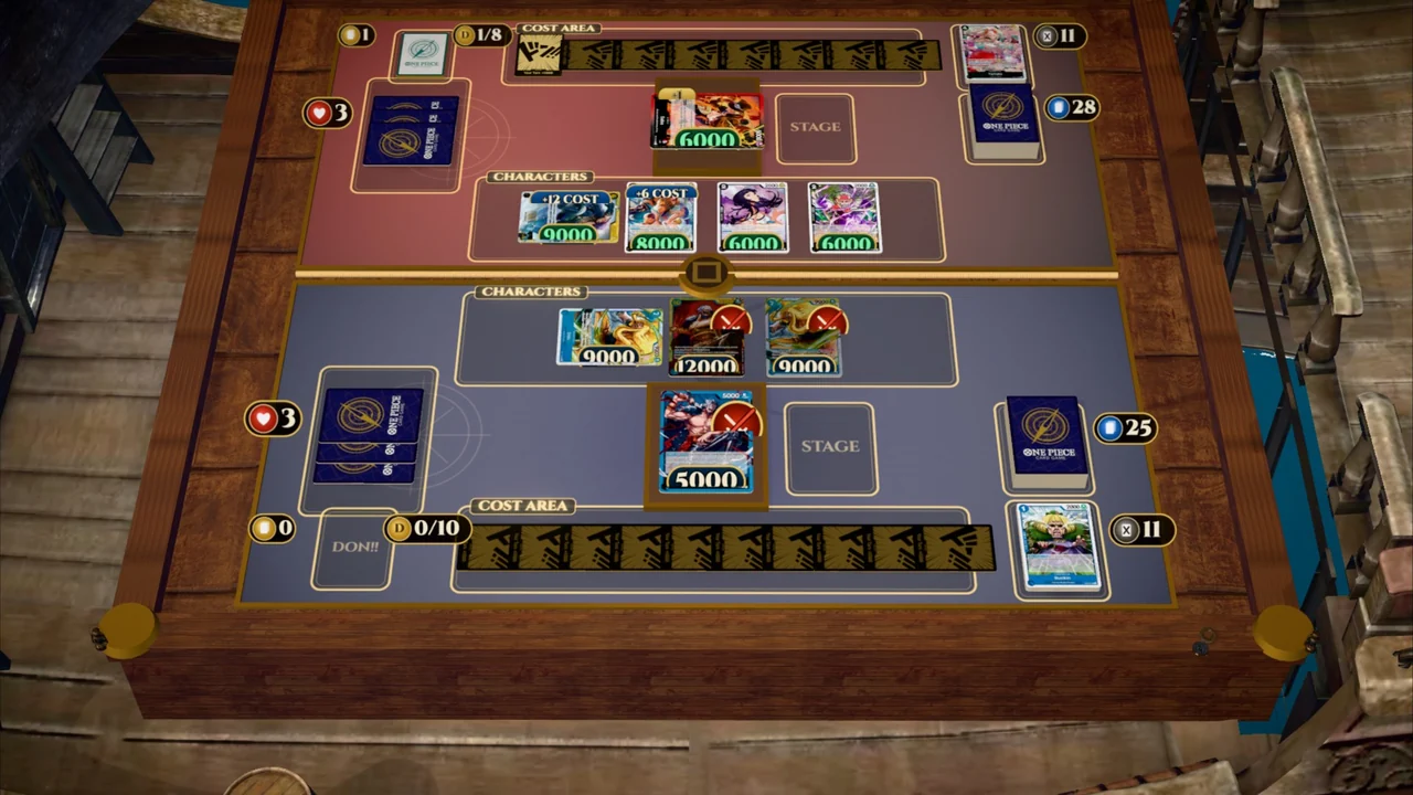 10 DON!!: Rocks D. Xebec draws a card and brings a second Shiki with it.